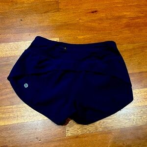 Navy blue Lululemon shorts